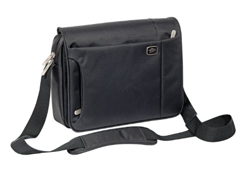 Wedo 595001 GoFashion Crossover Tasche Querformat (mit Spezialfach für Tablet PCs) schwarz von WEDO