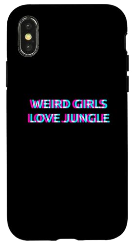 Hülle für iPhone X/XS Weird Girls Love Jungle Music von WEIRD GIRLS