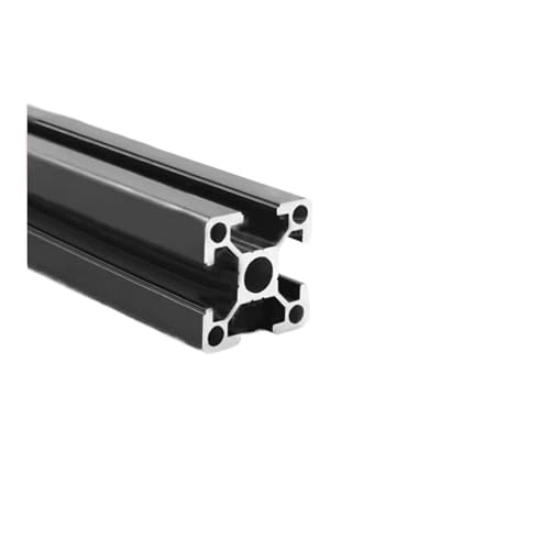 Aluminium gedrückt, 2 stücke Schwarz 100-1000mm 2020 T Slot Aluminium Profil Aluminium Profil Rahmen for CNC Langlebig(850mm) von WEKONUMEX