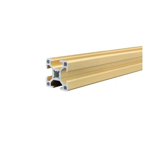 Aluminium gedrückt, 3030 SJB920-75A Gold Aluminium Profil 100 400 500 1000mm Eloxiert Extrudiert Linear Guide(150mm) von WEKONUMEX