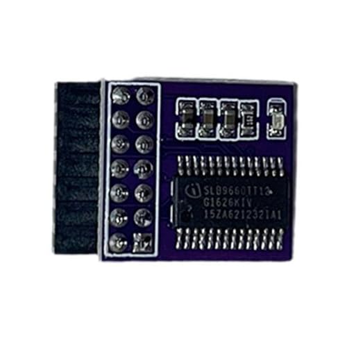 TPM 2.0 Verschlüsselungssicherheitsmodul LPC 14Pin TPM2.0 Remote Card Security Module für 8.1/7/10 für Motherboard TPM-Modul von WELLDOER