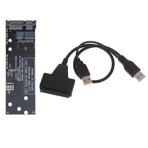 WELLDOER Adapter 2,5 Zoll 6Gb/s 3.0 Adapter mit USB-Kabel für SSD A1466 A1465 A1398 A1425 2012 Laptop Zubehör A1465 von WELLDOER