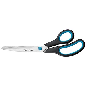 WESTCOTT Schere Easy Grip schwarz-blau 25,0 cm von WESTCOTT