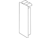 HAGER Endstück M5413 PHFür LF 40110Höhe 40 mm, Breite 110 mmPerlweißer Kunststoff von Hager