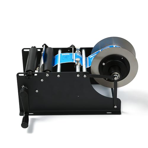 WFUAHA Handbetriebene Rundflaschen-Etikettiermaschine, Wasser-Saft-Flaschen-Etikettierer, 20-40 Stück/Minute, geeignet für Etikettenbreiten von 10-100mm und Längen von 10-300mm, für runde Flaschen. WFUAHA Handbetriebene Rundflaschen-Etikettiermaschine, Wasser-Saft-Flaschen-Etikettierer, 20-40 Stück/Minute, geeignet für Etikettenbreiten von 10-100mm und Längen von 10-300mm, für runde Flaschen. von WFUAHA