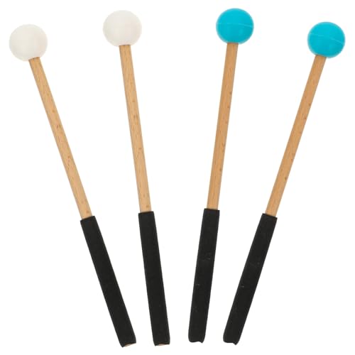 WHAMVOX Performance Kinderinstrumente Tool Tongue Zubehör Instrument Percussionsteile Drumsticks Musikinstrument Accessoires Stick für Drum Percussion Trommeln Marimba Mallet von WHAMVOX