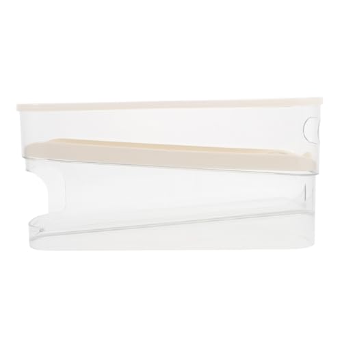 WHAMVOX für Eier Eierhalter Eier Kühlschrank Organizer Ei Aufbewahrung Eierlagerung Eierständer rollender Eierspender Plastik Transparent Wiederverwendbar von WHAMVOX