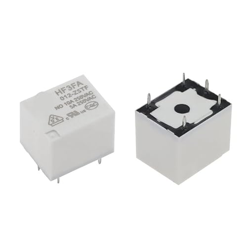 20PCS Relay HF3FA-005-ZSTF HF3FA-012-ZSTF HF3FA-024-ZSTF 5PIN 5V 12V 24V 10A 250VAC Power Relay(HF3FA-012-ZSTF 12V) von WHRLQXM