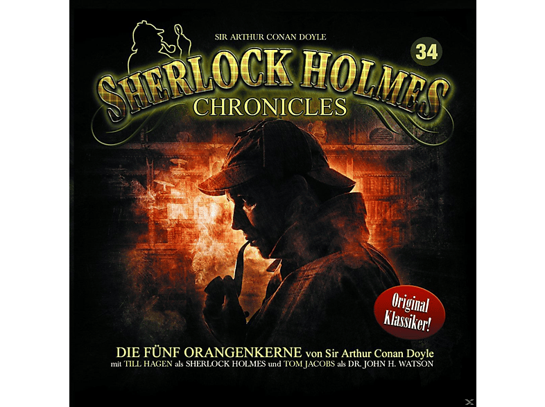 Sherlock Holmes Chronicles 34-Die Fünf Orangenkern - (CD) von WINTERZEIT