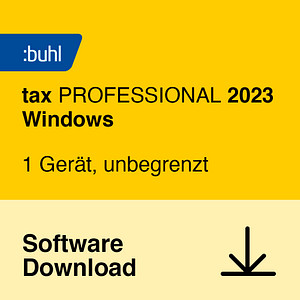 WISO tax 2023 Professional (für das Steuerjahr 2022) Software Vollversion (Download-Link) von WISO