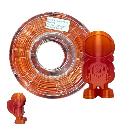 WJnflQN Seidenfilament 1,75,3D-Druckerfilament - Mehrfarbiges Filament mit schnellem Farbwechsel - 1,75 mm zweifarbiges 3D-Druckfilament, 3D-Drucker-Verbrauchsmaterialien für Kunst und Handwerk von WJnflQN