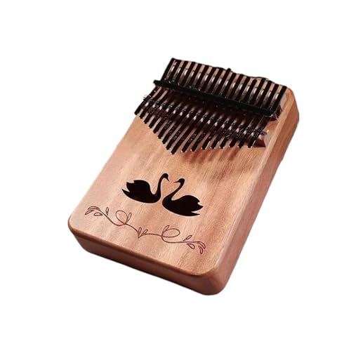 Daumenklavier 17 Tasten Kalimba Buche Daumenklavier Holz Musikinstrumente Geschenke(Style 3) von WKRTGFHJ