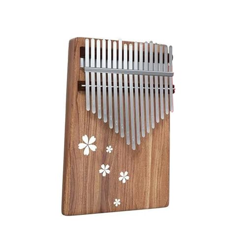 Daumenklavier 17 Tasten Musiktastatur Kleine Instrumente Einfaches Kalimba Musikinstrument Geschenk Musikinstrument Personalisierte Musik(Style 2) von WKRTGFHJ