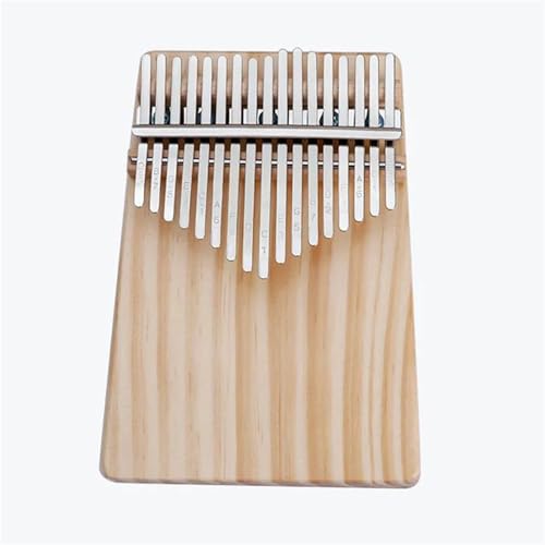 Daumenklavier Kalimba 17 Keys Daumen Klavier Professionell Kalimba 17 Key Finger Piano Fichte Holz Tragbares Tastaturinstrument(Kalimba) von WKRTGFHJ