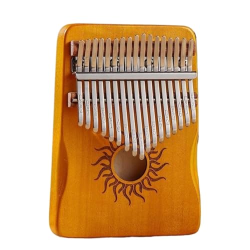 Daumenklavier Kalimba 21 Tasten Musikinstrument Vollholz Ahorn Kalimba 17 Tasten Mit Schallloch Mbira Für Anfänger(17 keys2) von WKRTGFHJ