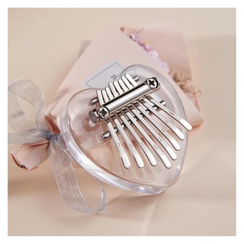 Daumenklavier Mini Kalimba 8 Tasten Daumenklavier Niedliches Instrument Tragbar Für Anfänger Exquisites Geschenk Mini-Instrumente(Style 6) von WKRTGFHJ