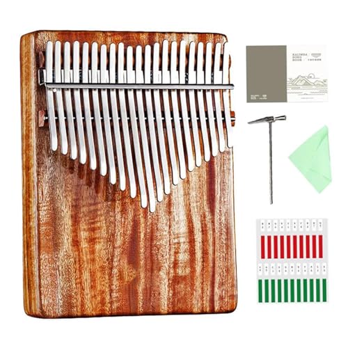 Daumenklavier Professionelle Kalimba 17 Tasten Mit Loch Unten Palisander Akazienholz Für Anfänger-Musikinstrument(Acacia) von WKRTGFHJ