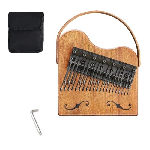 Daumenklavier Professionelles Kalimba-Musikinstrument Mit 36 ​​Tasten, Holz, Walnussholz, Fingerklavier, Halbton, Doppelschicht, Musikgeschenke(Style 2) von WKRTGFHJ