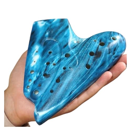 Okarina-Anfänger Triple Ocarina Alto C Key AC Professionelle Ocarina Musik Instrument Anfänger Mehrere Farben Sind Verfügbar(Style 2) von WKRTGFHJ