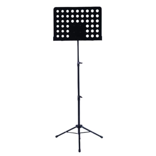 Notenständer Notenständer, Faltbar, Fett, Anhebbar, Notenständer For Gitarre, Violine, Notenständer For Dirigent, Gitarre, Notenständer Desktop-Notenständer(Black) von WLFKL