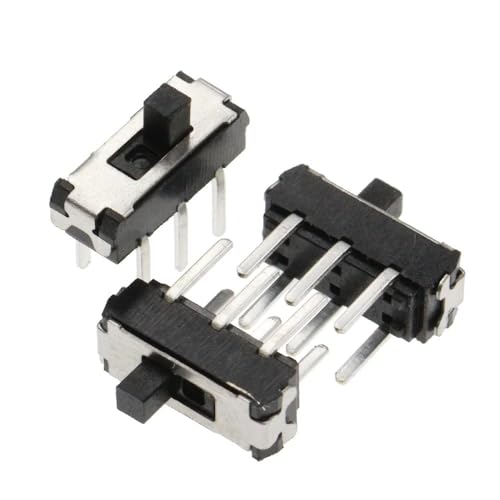 100PCS MSS22D18 Mini Miniature DIP Slide Switch 2P2T 6Pin Handle High 2MM For DVD Switch von WLHHBO