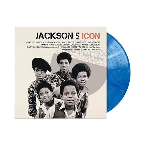 Jackson 5 ICON R&B Exclusive Limited Sky Blue Color Vinyl LP von WM Excl