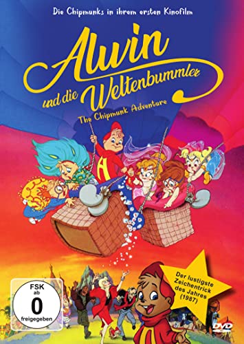 Alwin und die Weltenbummler - The Chipmunk Adventure - Die Chipmunks in ihrem ersten Kinofilm - Der Original Alvin NEU GEMASTERT von WME Home Entertainment