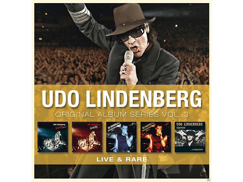 Udo Lindenberg - Original Album Series Vol.3 Live & Rare (CD) von WMG