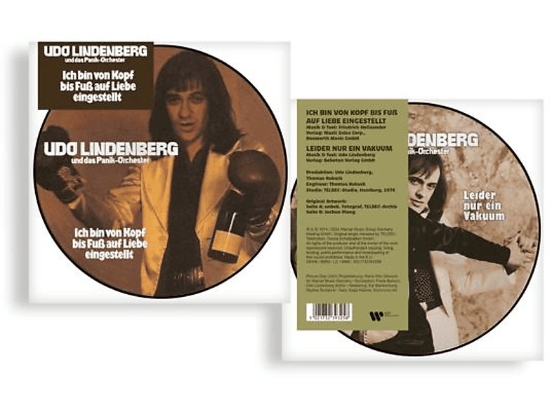 Udo Lindenberg & Das Panikorchester - Ich bin von Kopf bis Fuß auf Liebe eingestellt (Vinyl) von WMG