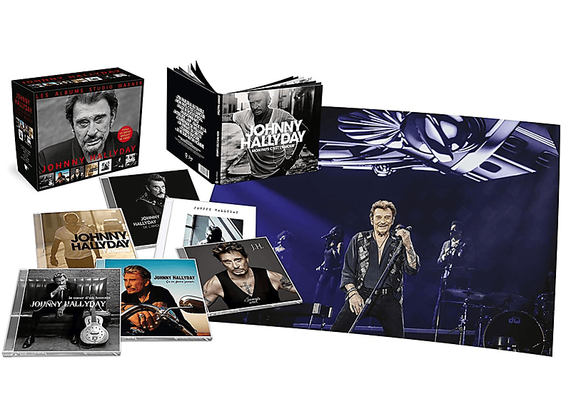 Johnny Hallyday - COFFRET ALBUMS STUDIO WARNER (CD) von WMI