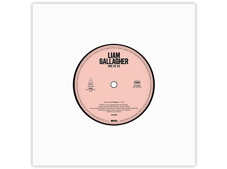 Liam Gallagher - One Of Us (Vinyl) von WMI