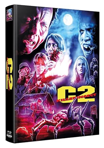 C2 Killerinsect - Mediabook Wattiert - Limited Edition auf 199 Stück - Back to the 90s (4K Ultra HD) (+ Blu-ray) von WMM