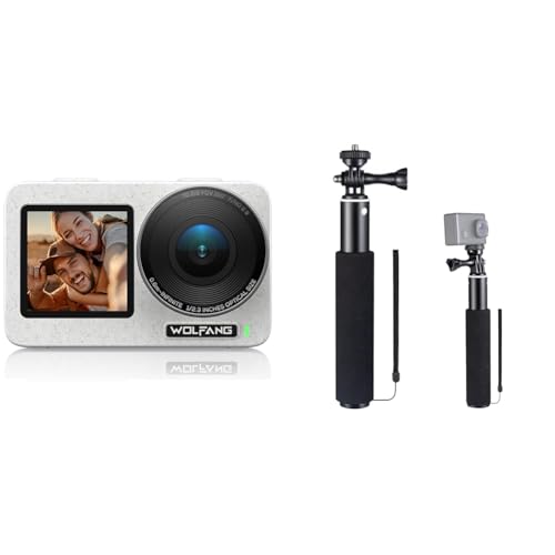 WOLFANG Action Cam Seeker & Selfie Stick Set von WOLFANG