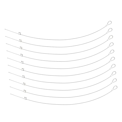 WOONEKY 10 Stück Absturzsicherungs Seillichter Verstellbare Torschnur Torriegel Kabelzug Trs Kabel Torriegel Zugkabel Verstellbares Tor Zugschnur Kabelzug Toröffner Edelstahl von WOONEKY