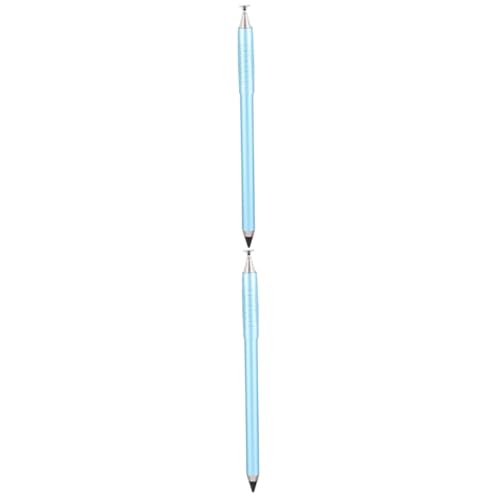 WOONEKY 2St Kapazitiver Disc-Stift schreibkladde barrierecreme Pastel pens bintstifte Stifte für Tablets Kugelschreiber Telefon Tablet-Präzisionsstift Bildschirmschreibstift Aluminium Blue von WOONEKY