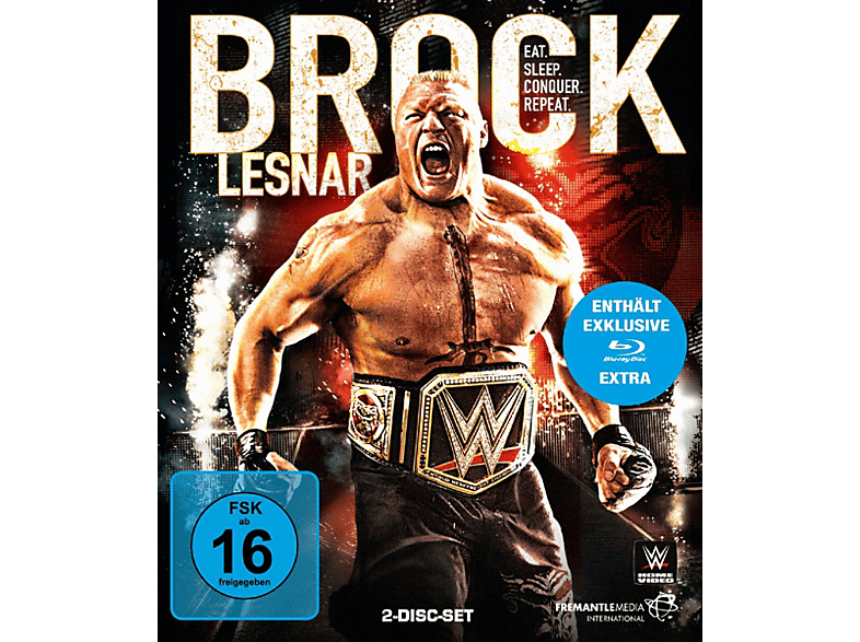 Brock Lesnar-Eat,Sleep,Conquer,Repeat Blu-ray von WORLD WRES