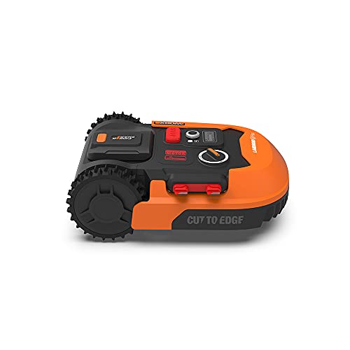 WORX WR167E tondeuse à Gazon Tondeuse à Gazon Robot Batterie Noir, Orange von WORX