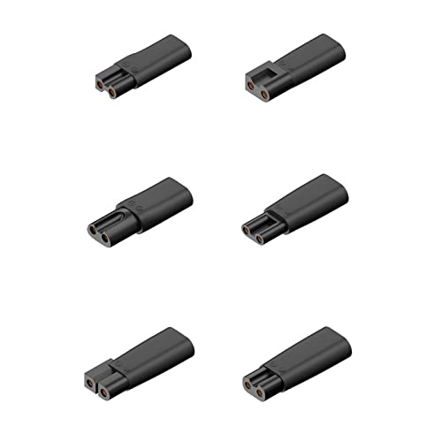 WOURRD 6 Stücke Typ C Ladegerät Adapter Rasieren Power Adapter Für Elektrische Haar Bart Trimmer Rasierer Schönheit Instrumente von WOURRD