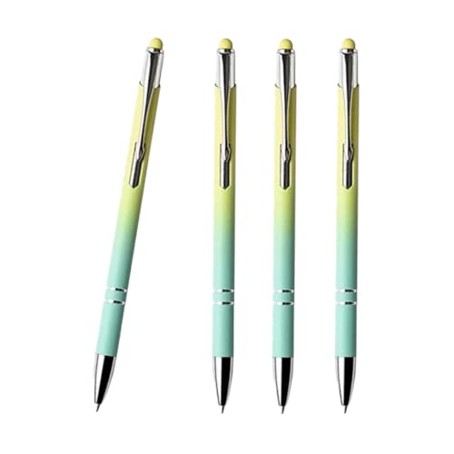 Touchpen Bella | 4-er Set | Eingabe-Stift & Kugelschreiber 2in1 | Tablet & Smartphone | Touch-Screen Stylus-Pen Spitze | Multicolor | Regenbogenfarben von WPRO