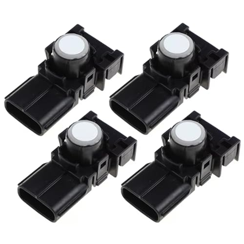 PDC Parksensor Kompatibel Mit Lexus Für CT200H ZWA10 GS450h GS350 1.8L 2013 PDC-Einparkhilfesensor 8934176010 89341-76010(4 pcs(White)) von WSBOJXTH