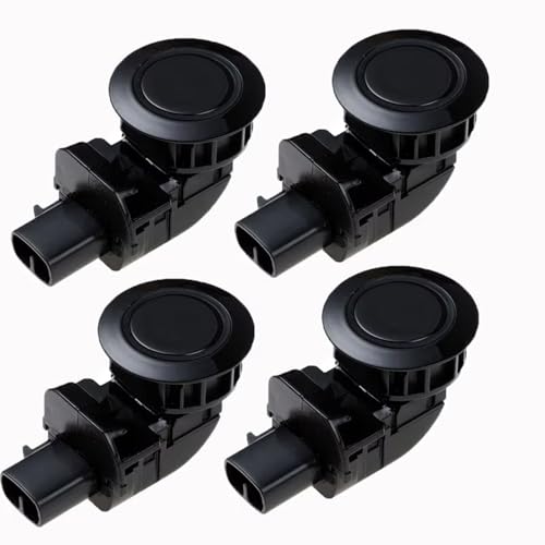 PDC Parksensor Kompatibel Mit Toyota Für Celsior 2004–2006, PDC-Parksensor, Parkradar, Einparkhilfe, 89341–50050, 8934150050(4PCS Black) von WSBOJXTH