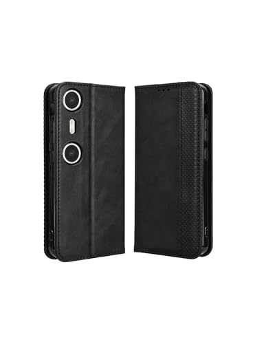 Kompatibel mit XREAL Beam Pro The AR Glasses Spatial Computing Companion Wallet Case, Folio-Klapphülle aus PU-Leder, Ständer, doppelter Magnetverschluss und RFID-blockierendes Design, 16,5 cm (6,5 von WUNIAK