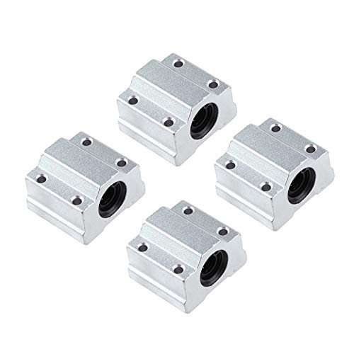 4 Stück Linearführungen, Modell SCS8UU-SCS25UU, Länge 8–25 mm, hauptsächlich verwendet for CNC-Teile, 3D-Druckerteile, Präzisionswerkzeugmaschinen.(SCS10UU) von WVRWFDLW