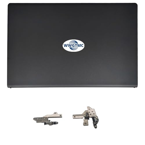 WWGTMC Ersatz-LCD-Rückabdeckung mit Scharnieren für Dell Inspiron 15 3510 3511 3515 Laptop 00WPN8 0WPN8 09WC73 9WC73 von WWGTMC