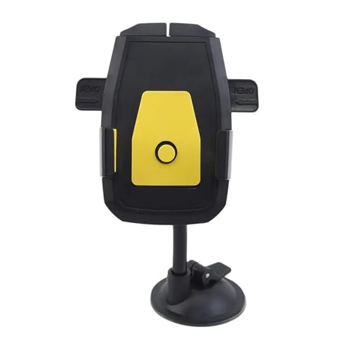 WXOSET Auto Bequeme Telefon-Navigation Halter Unterstützung Lenker Rück Montieren Clip Halterung for Mobile Handy 2024(Yellow) von WXOSET