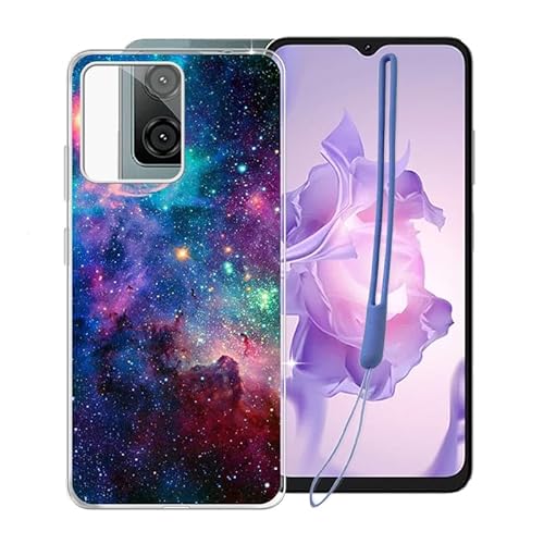 WXPPJ Hülle für Blackview Oscal Tiger 10 (6.6"), Transparent Anti-Vergilbung Silikon TPU Cover Case Handyhülle - Ultra Dünn Stoßfeste Weiche Schutzhülle für Blackview Oscal Tiger 10 - XV23 von WXPPJ