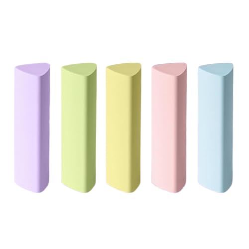 WYLZLKX Radiergummi mit Cartoon-Dreiecken, Radiergummi, weicher Radiergummi, Macaron-Farbe, 54 x 16 x 16 cm, 5 Stück WYLZLKX Radiergummi mit Cartoon-Dreiecken, Radiergummi, weicher Radiergummi, Macaron-Farbe, 54 x 16 x 16 cm, 5 Stück von WYLZLKX