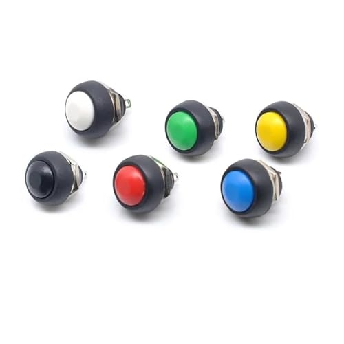 20Pcs PBS-33B 12mm, no lock switch Small button switch switch since the reset(Red) von WZZIMFMZB