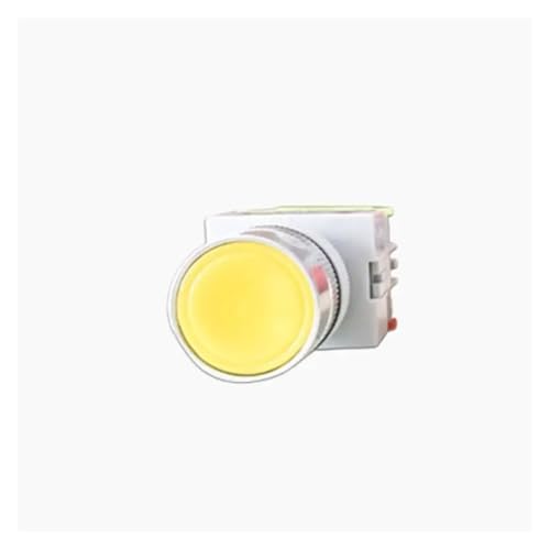 Push Button Switch Self-locking Momentary Switch Y090-11BN/11BNZS Red/Green/Yellow Start -Stop Swtich(Yellow,Momentary) von WZZIMFMZB