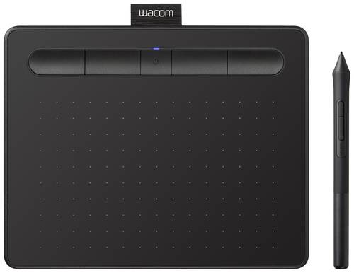 Wacom Intuos S Kabelgebunden Grafiktablett Schwarz von Wacom